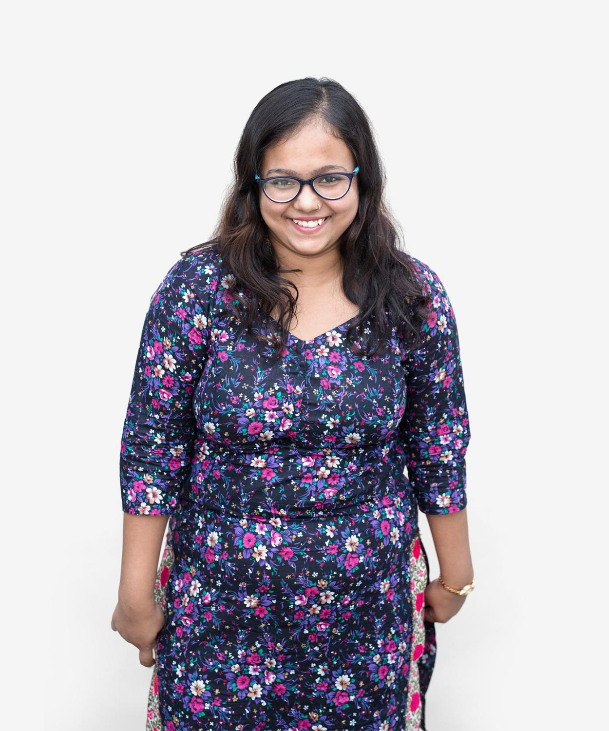 A loyal workshop artisan leather worker smiling.r